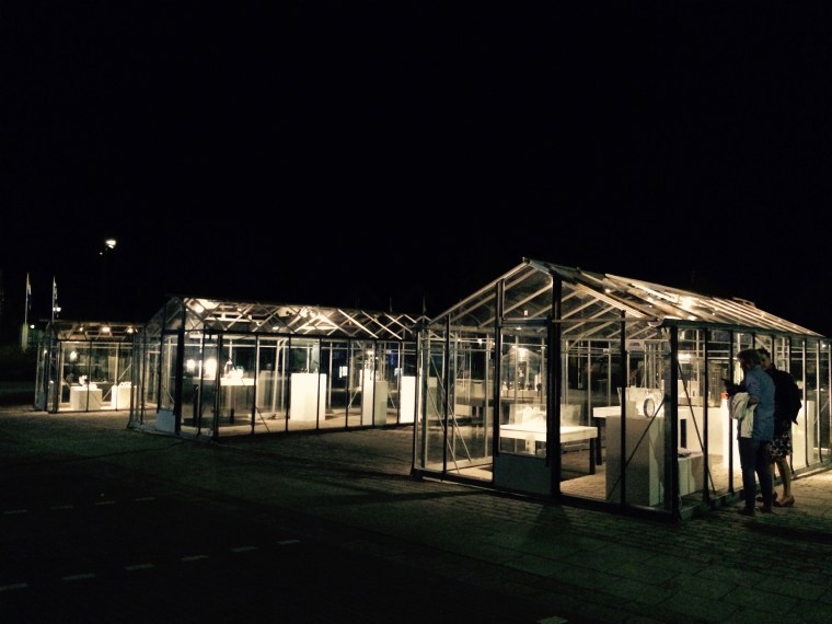 Open-air glass exhibition in Glasrijk tubbergen had a magical athmosphere. 