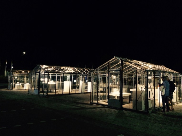 Open-air glass exhibition in Glasrijk tubbergen had a magical athmosphere. 